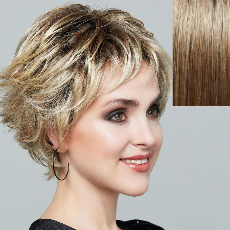 Gisela Mayer - Extra Mono Lace - Kunstmatige Haarpruik - LR14/88H+8