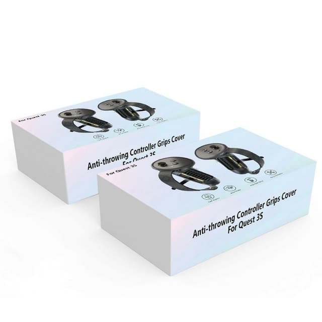 1 par til Meta Quest 3S Controller Silikone Case Anti-Slip Anti-Drop Grip Cover