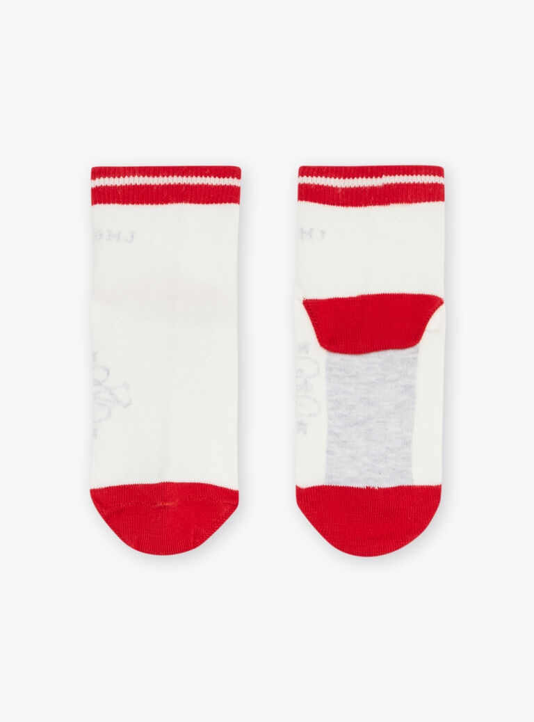 Lot de 3 chaussettes basses assorties