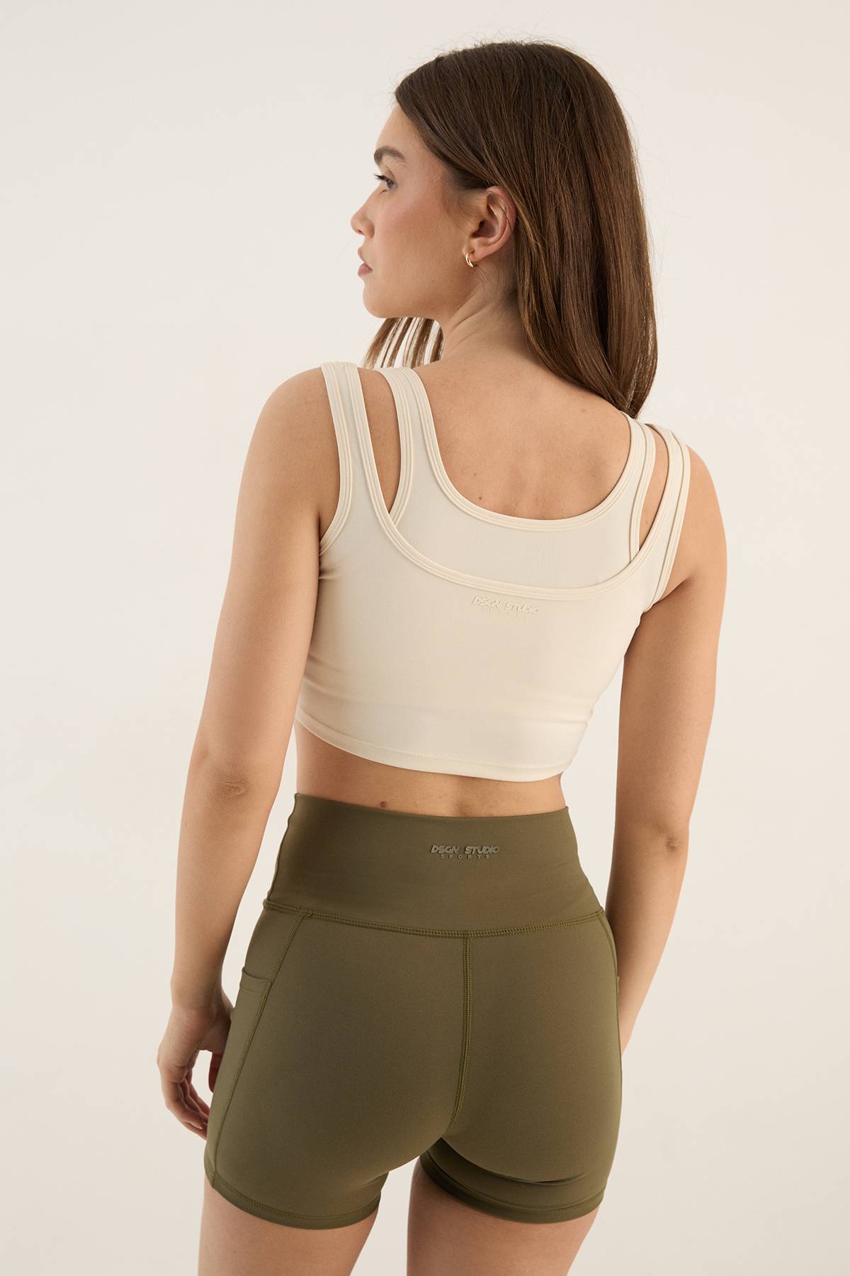 Short Cycliste Sculptant Avec Poche Dsgn Studio