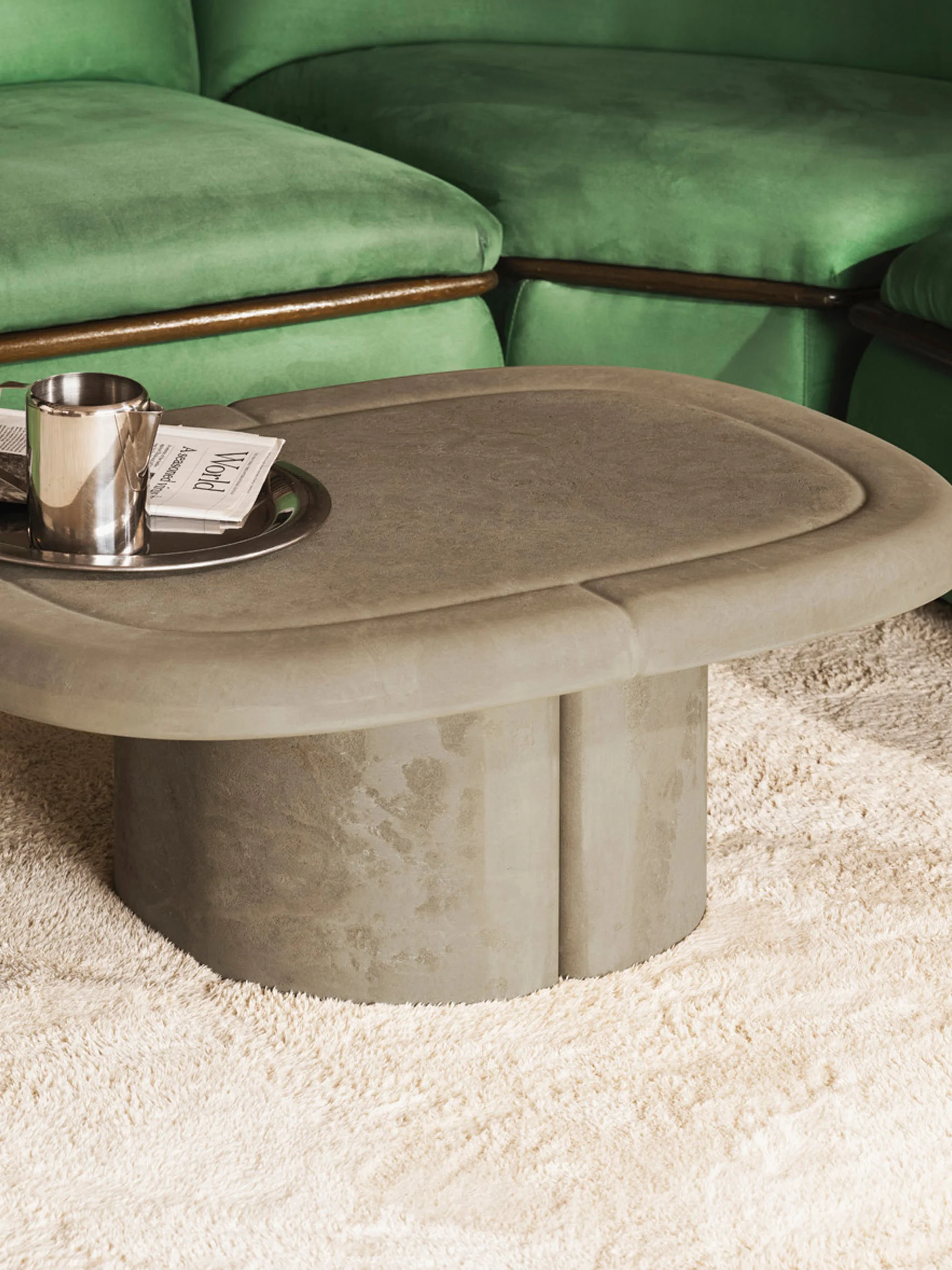 Ovale salontafel Alder