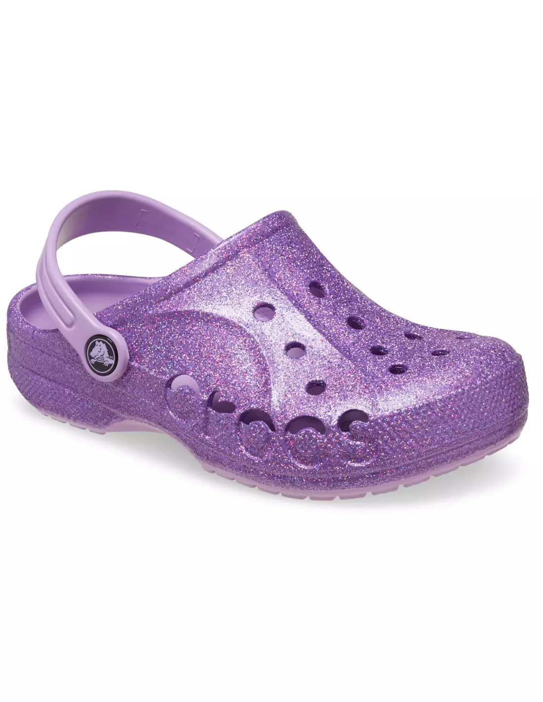 CROCS Baya Glitter Clog Kid - Sandales & nu-pieds 5PRORCHID
