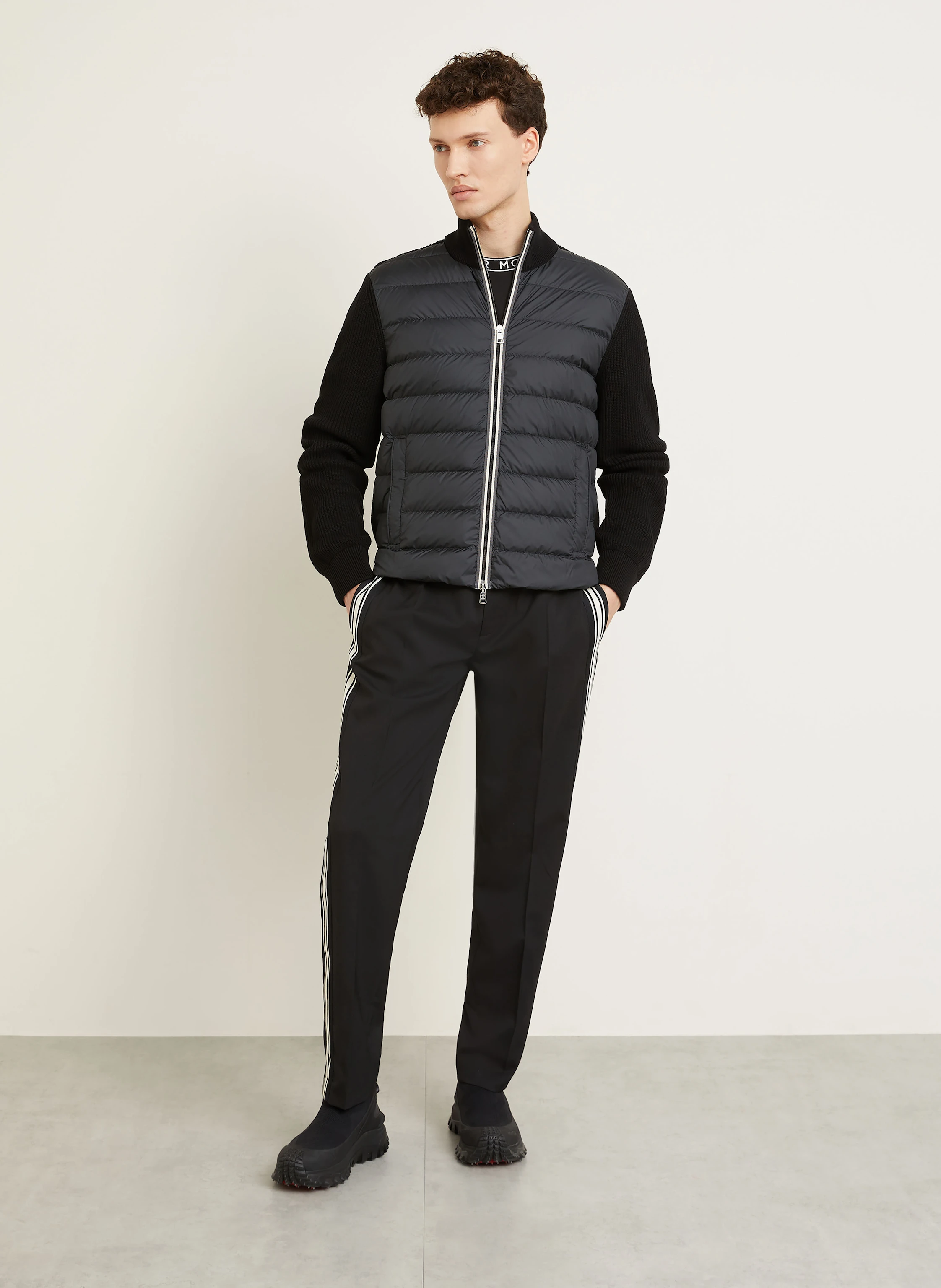 MONCLER Hose im Jogging-Stil mit Galonstreifen