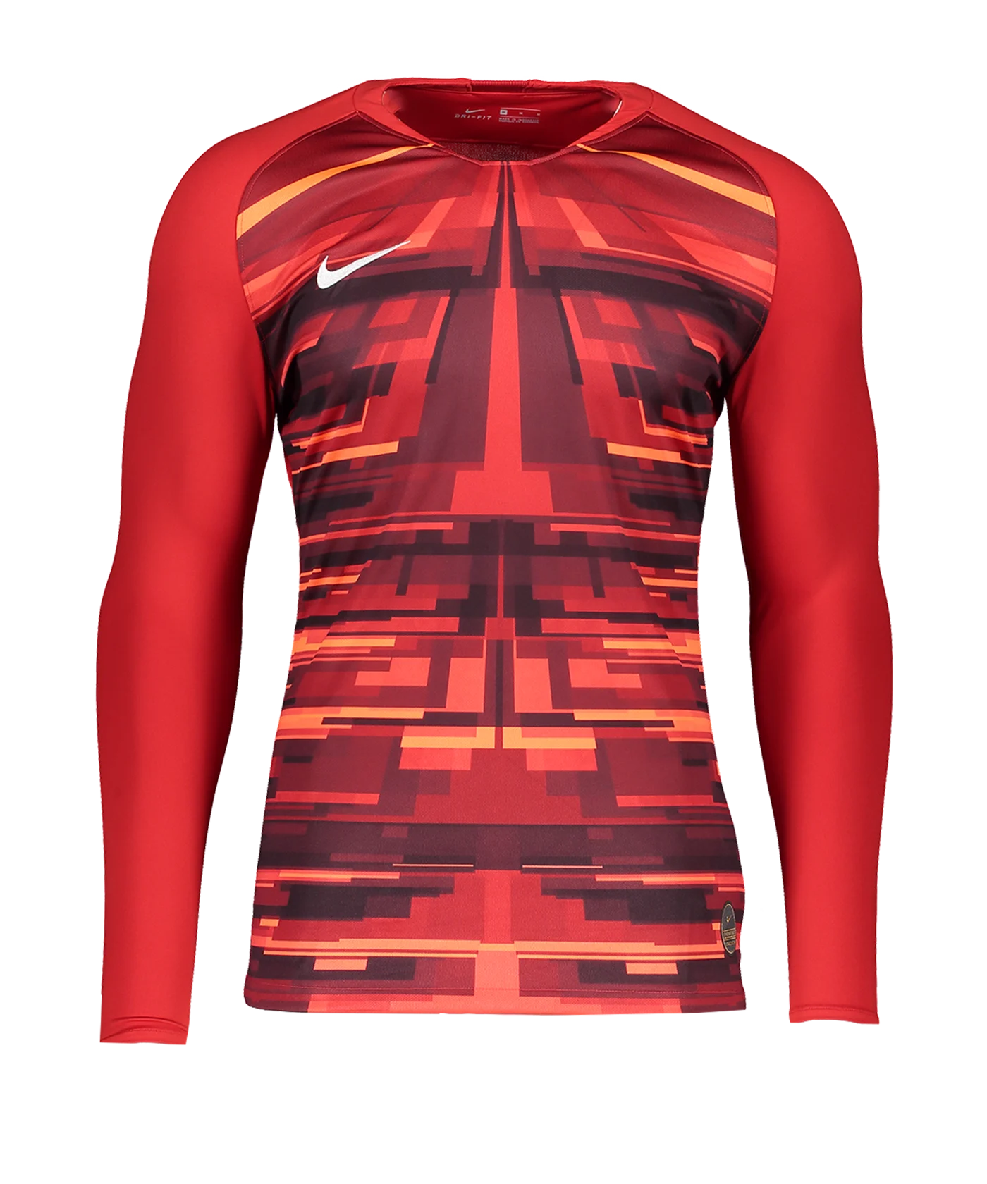 Nike Promo GK-Jersey LS Rot Weiss F657