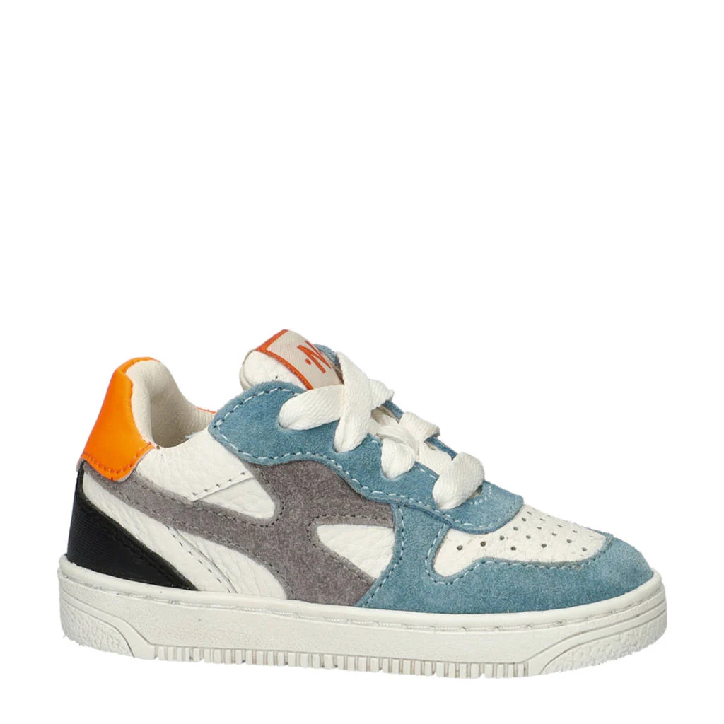 Nelson Kids leren sneakers blauw