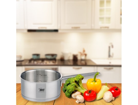 ELO - Casserole en inox 16 cm capacité 1,3 litres citrin ref.7243...