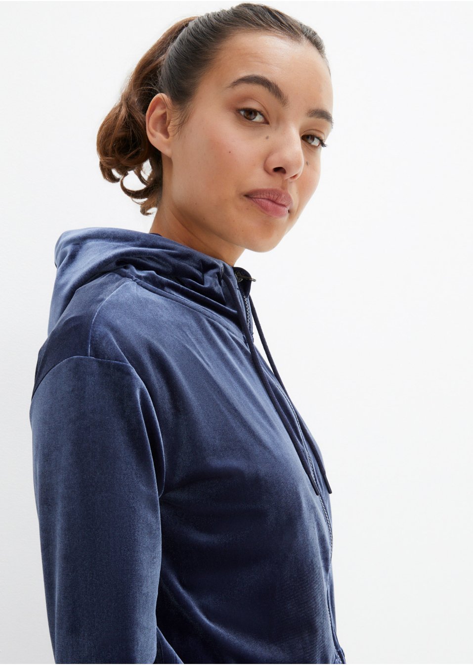 Veste en velours doux
