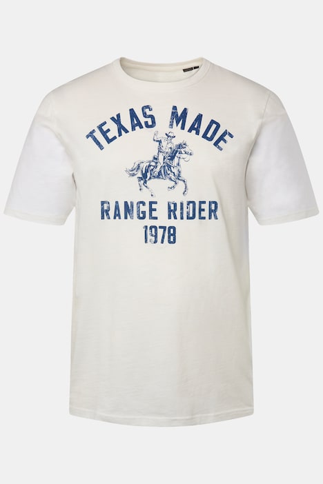 John F. Gee T-Shirt, Halbarm, großer Print, bis 8 XL