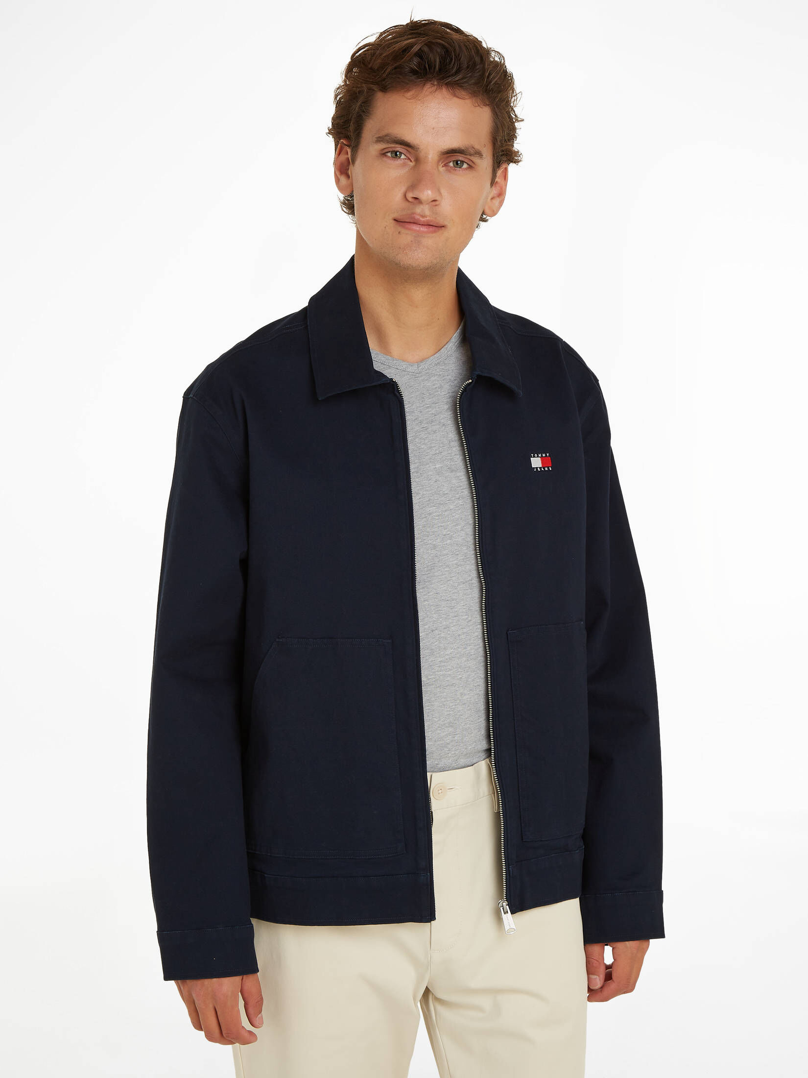 Tommy Jeans| Herren Jacke TJM REG COTTON JACKET EXT