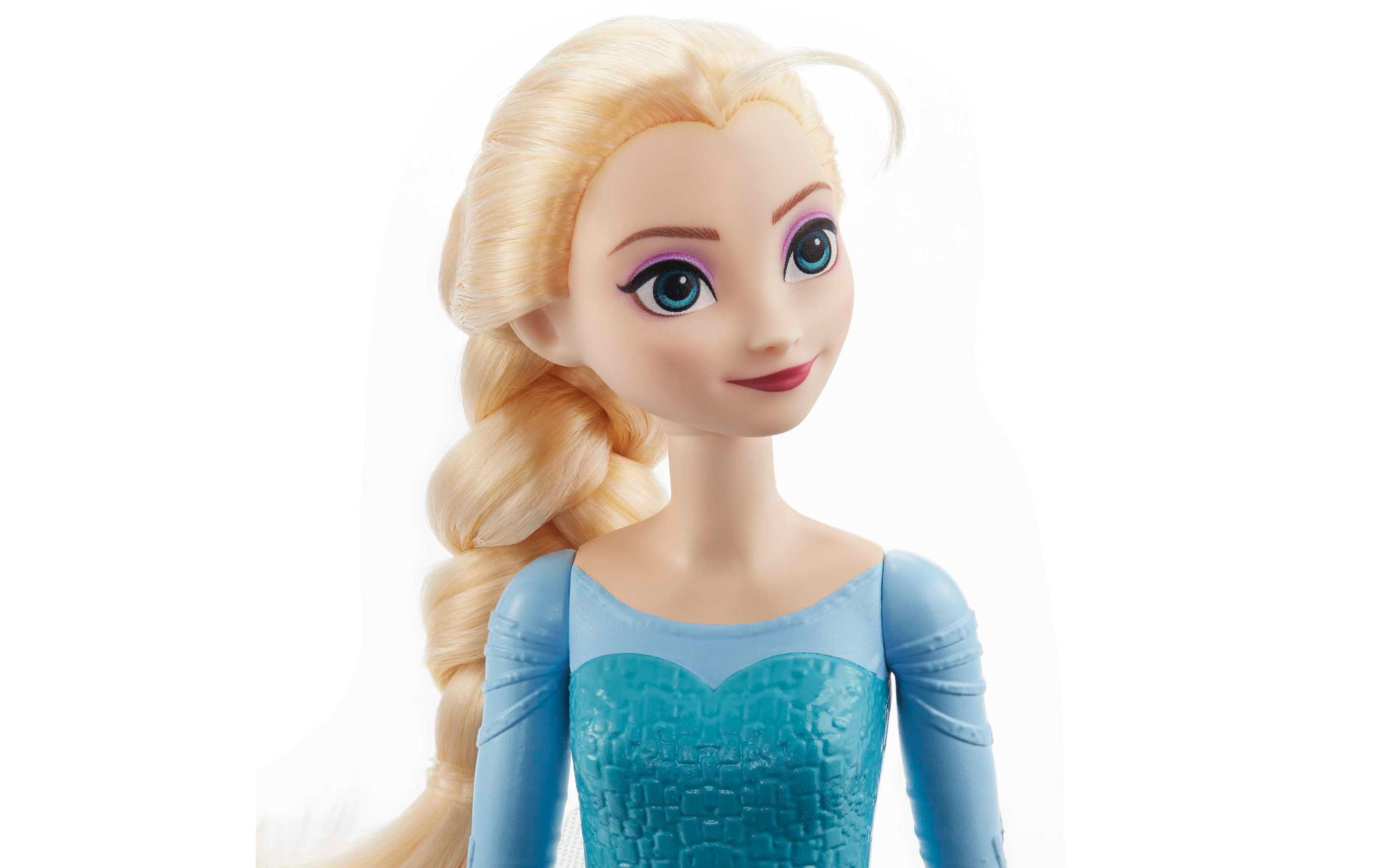 Puppe Disney Frozen Elsa (Outfit Film 1)Elsa-Modepuppe mit Accessoires