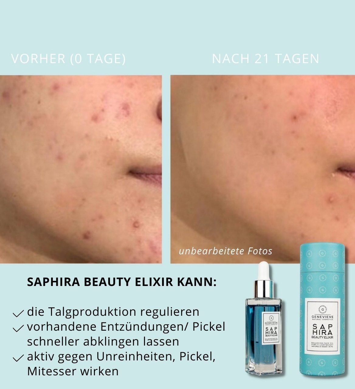 GENEVIEVE - SAPHIRA BEAUTY ELIXIR calming & balancing