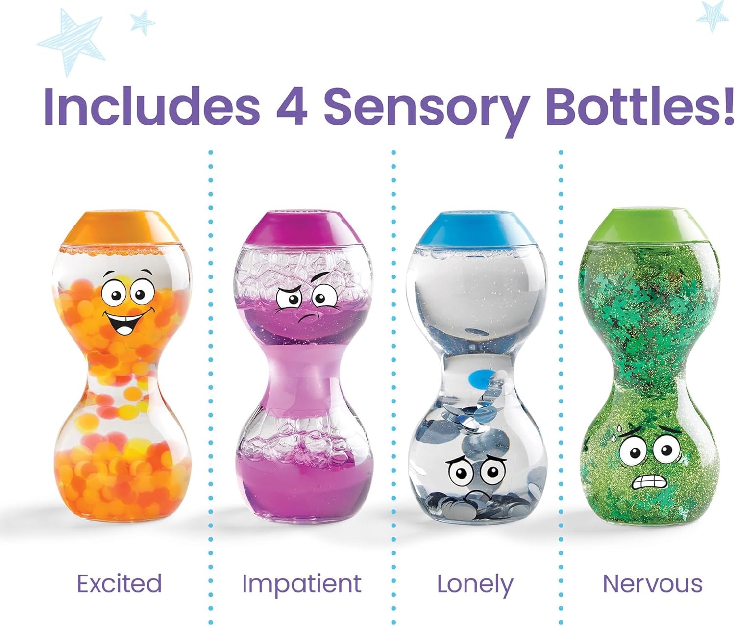 Learning Resources Learning Resources - Expres your feelings Sensory bottles