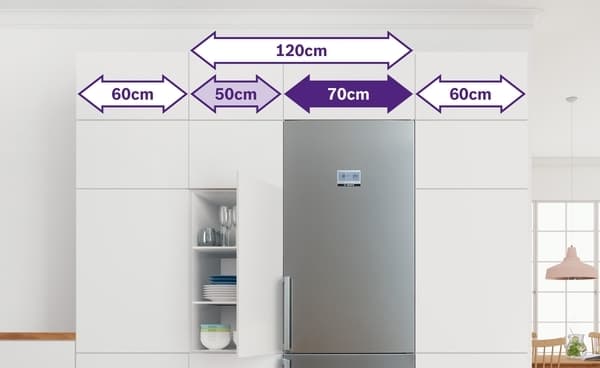 Bosch Serie 4 kølefryseskab KGN49XWEA (hvid)