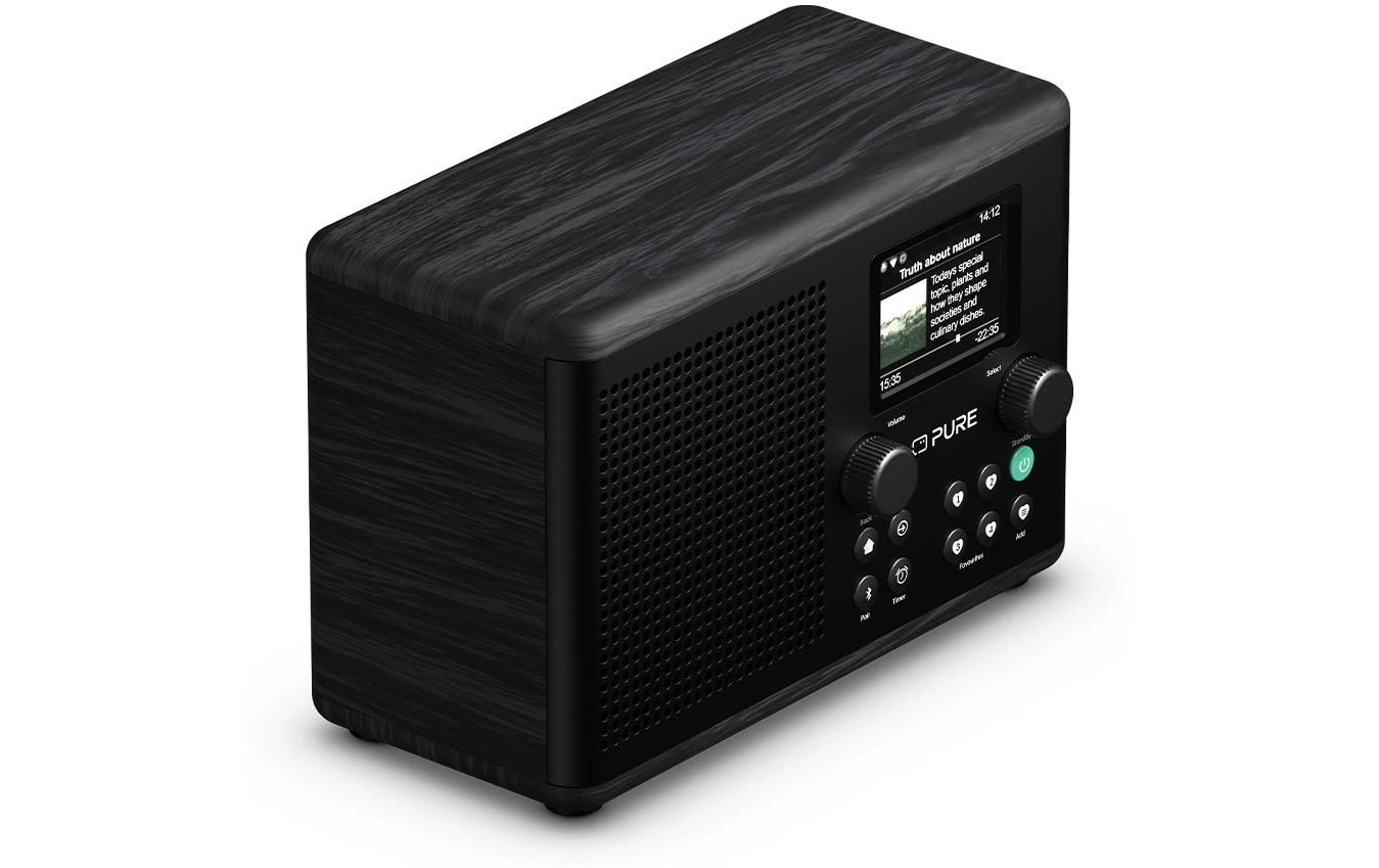 DAB+ Radio Classic H4i Schwarz/Esche<br>Das charmante kompakte Internetradio