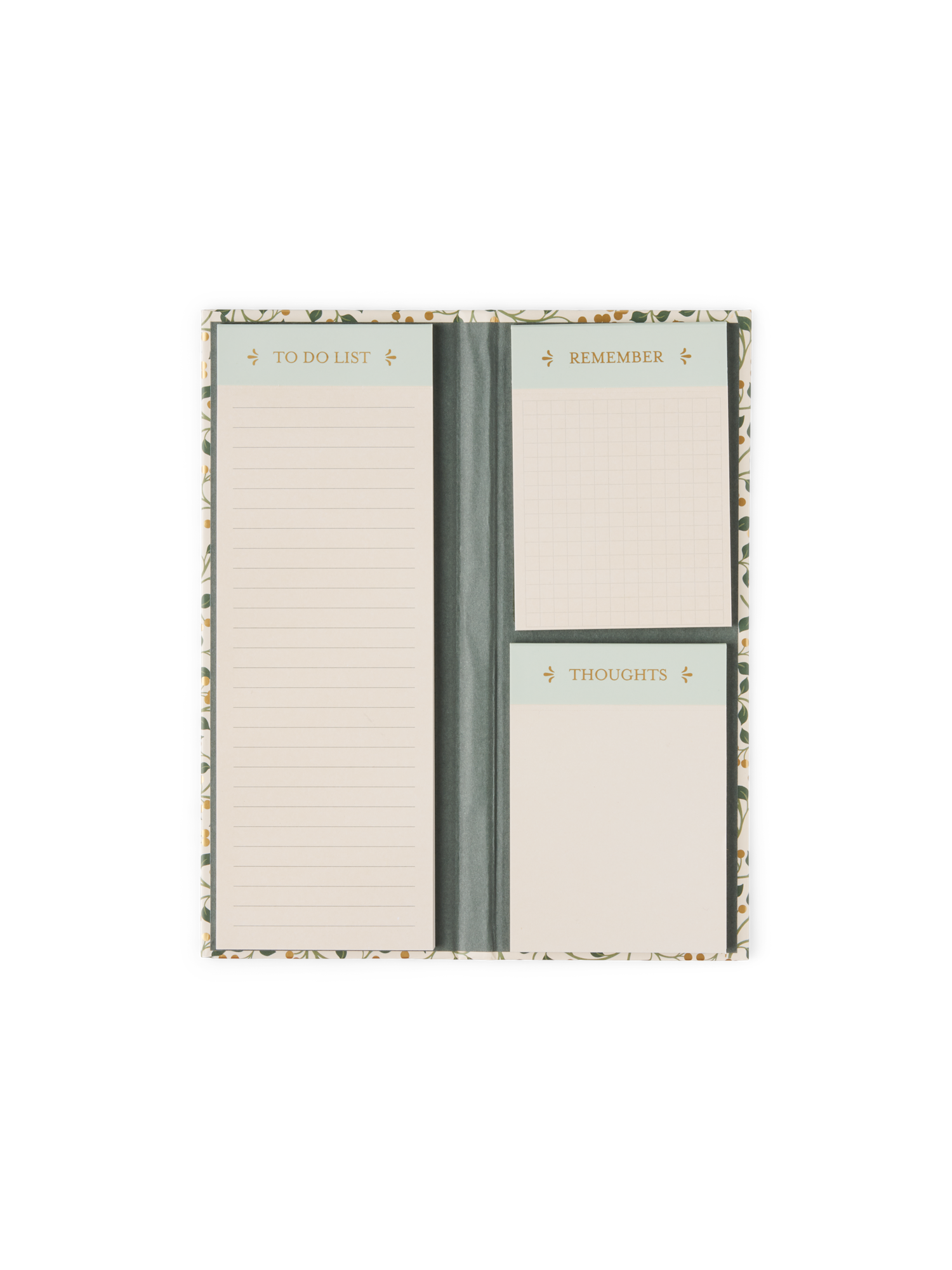 Notesbloksæt | Papir. 9 x 23 cm. | Off White