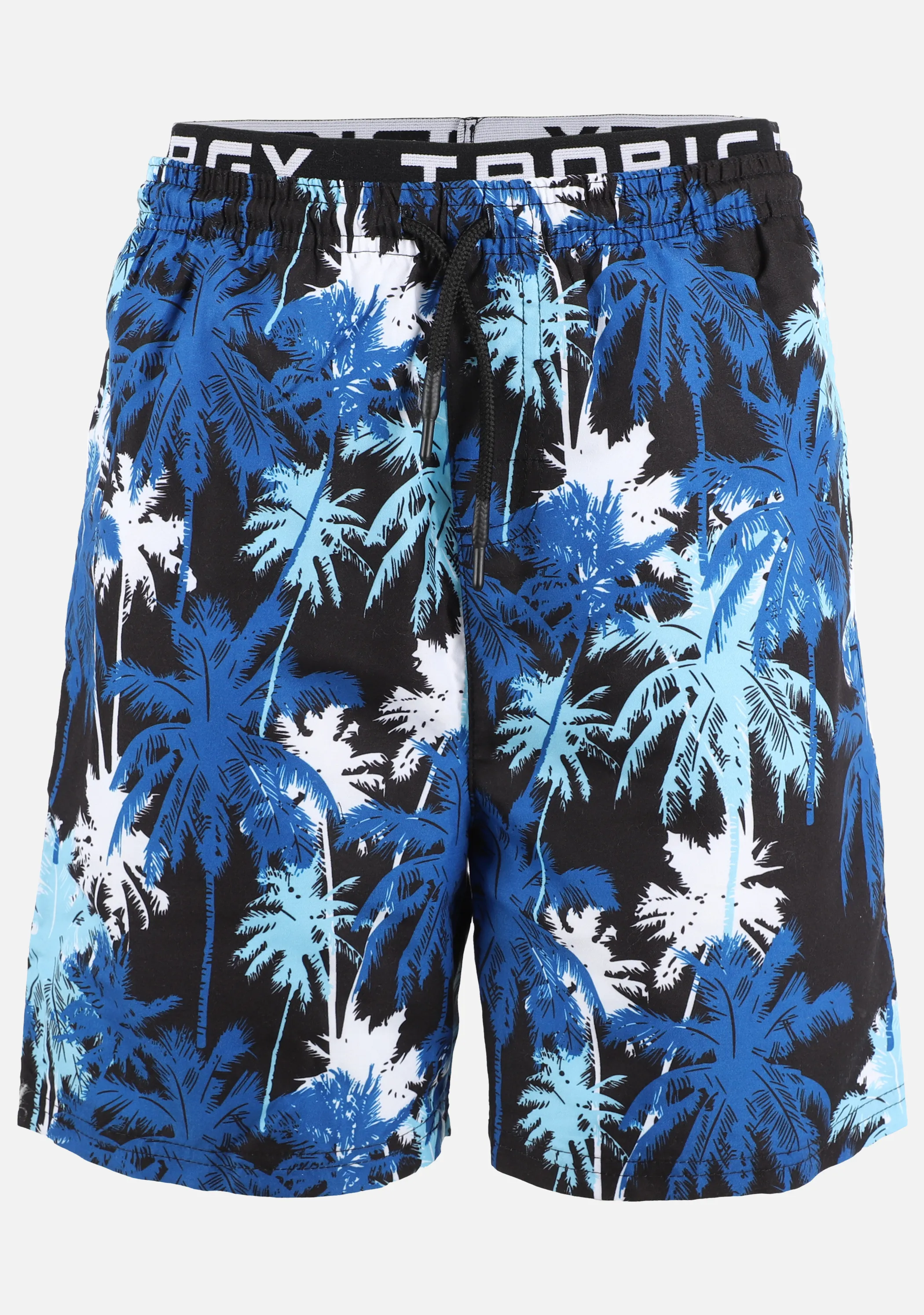Jungen Badeshorts in 2 in 1 Optik