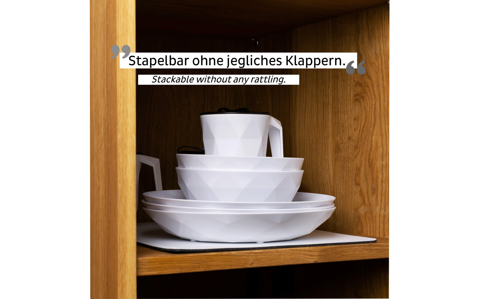 silwy® Magnet-Bowl Schüssel Set 6 Stück Weiß