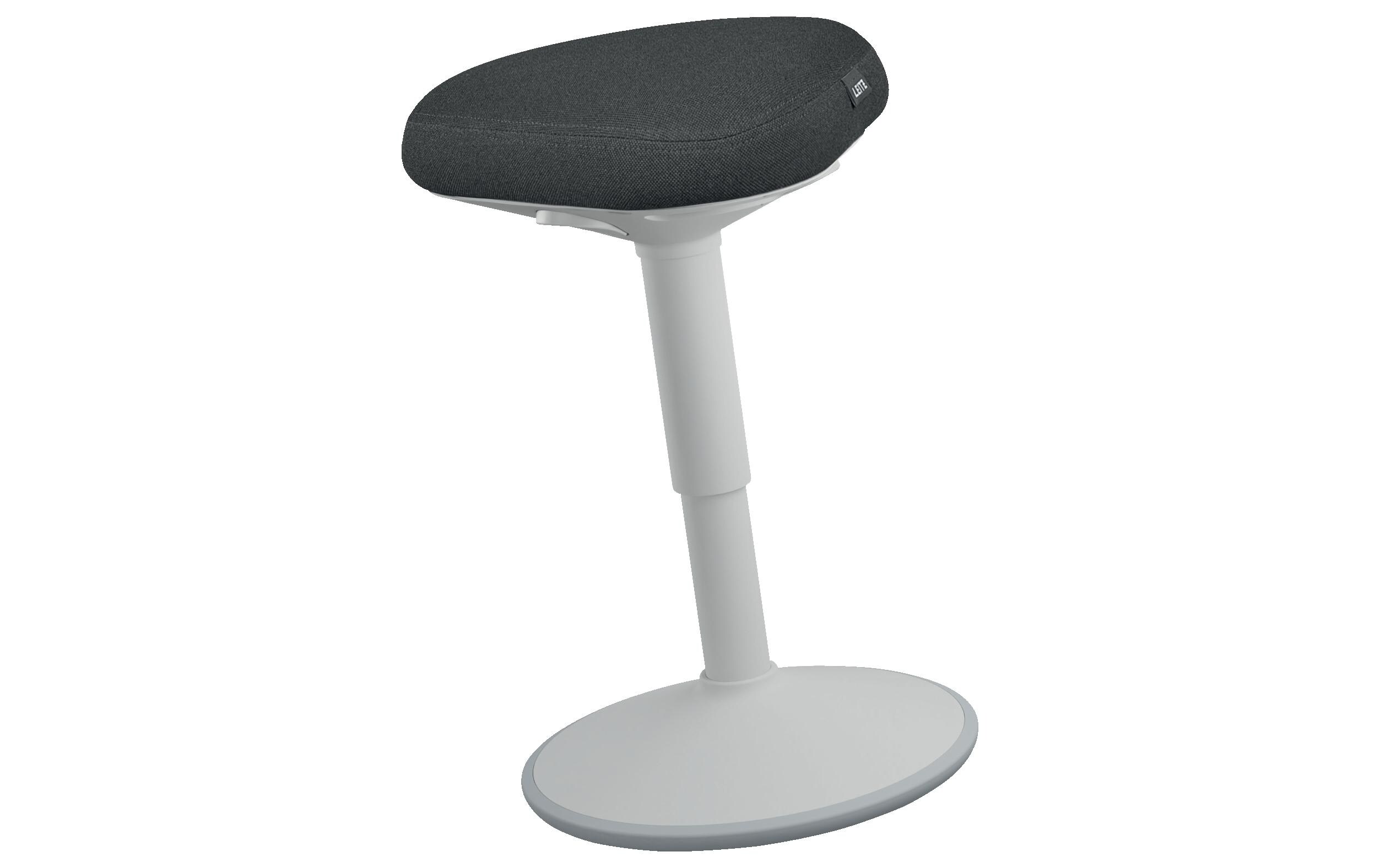Ergo Active Sitzhocker Hellgrau<br>Ergonomischer Hocker