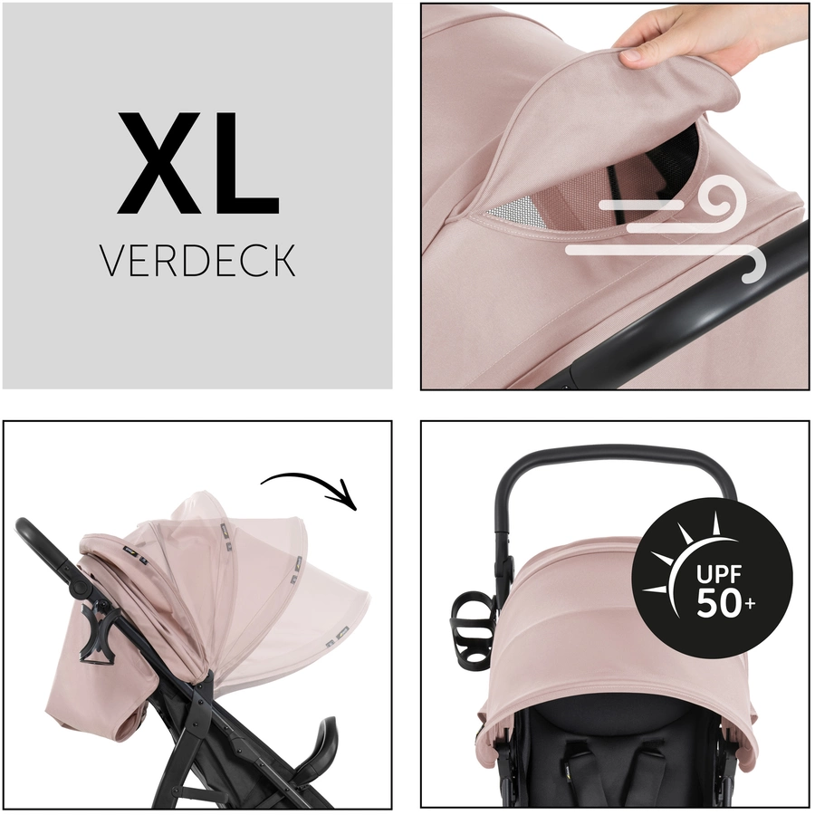 hauck Buggy Rapid 4D Dusty Rose