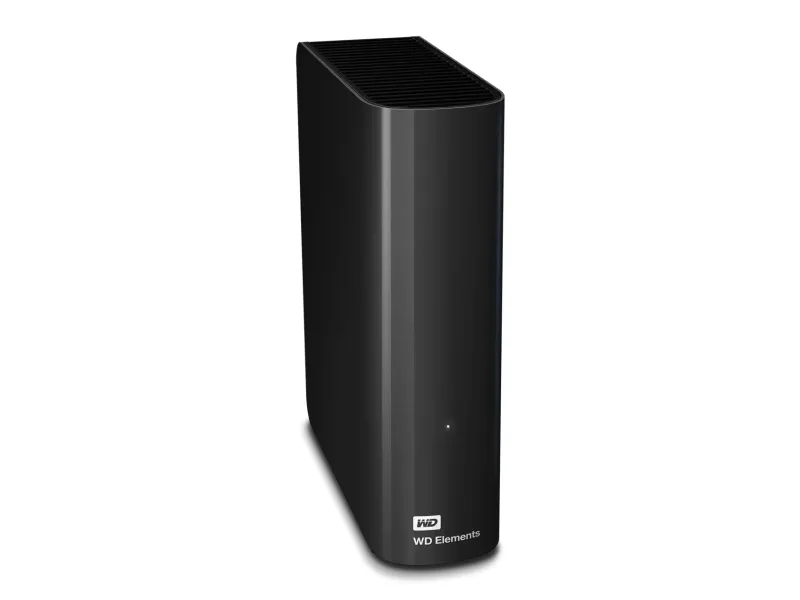 WD Elements Desktop WDBWLG0240HBK - Harddisk - 24 TB - ekstern (stationær) - USB 3.2 Gen 1 - sort
