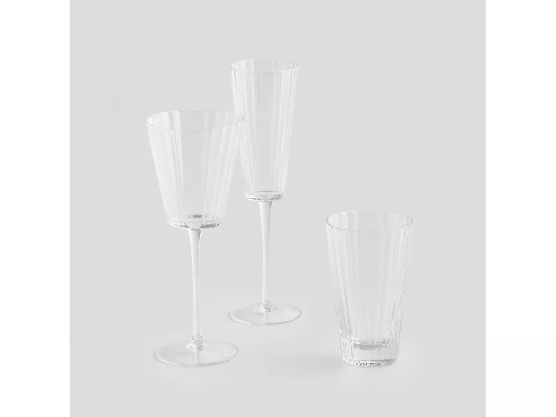 Verre À Vin Stefano Moyennement Transparent 23,5 x 8 x 9,5