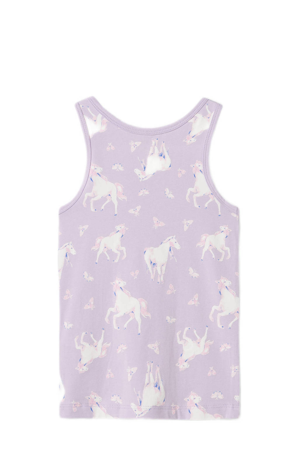 hemd NMFTANK TOP HORSE - set van 2 lila/roze
