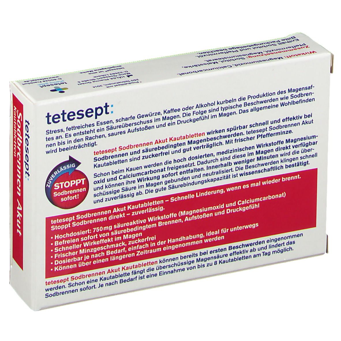 tetesept® Sodbrennen Akut