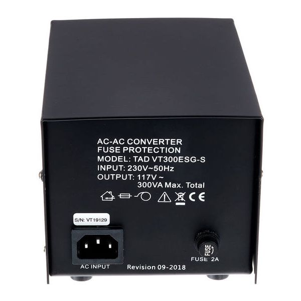 TAD Transformer 230/115V 300VA