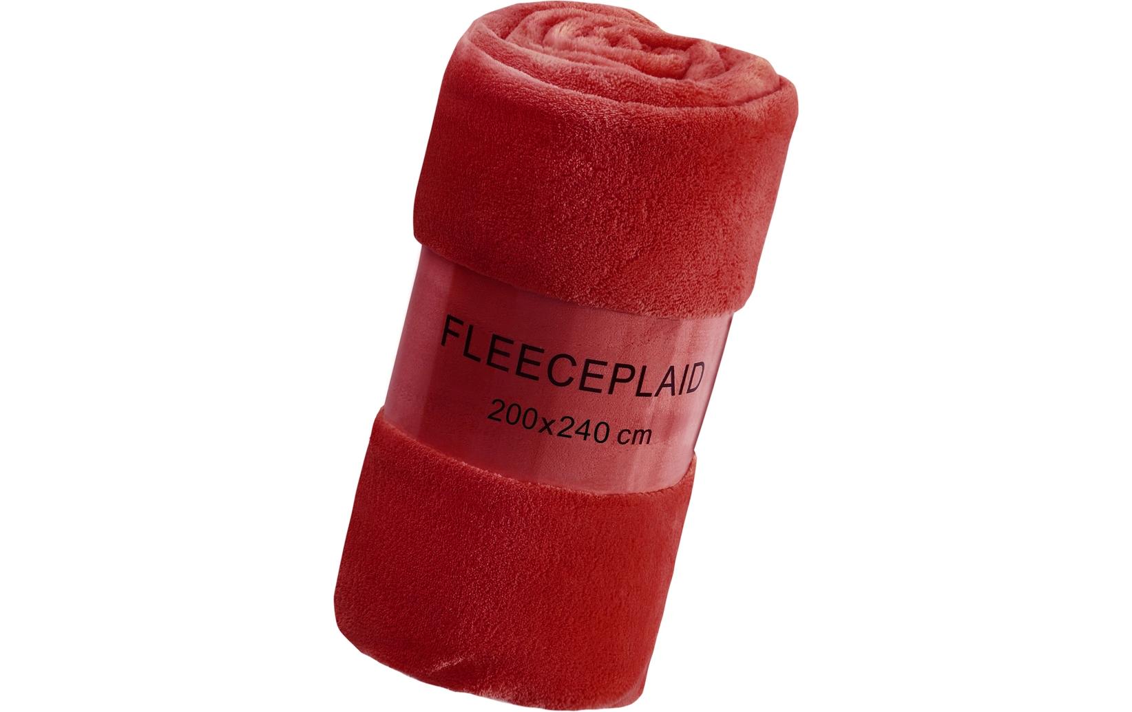 Decke Coral 200 x 240 cm, ChiliFleecedecke, 100% Polyester