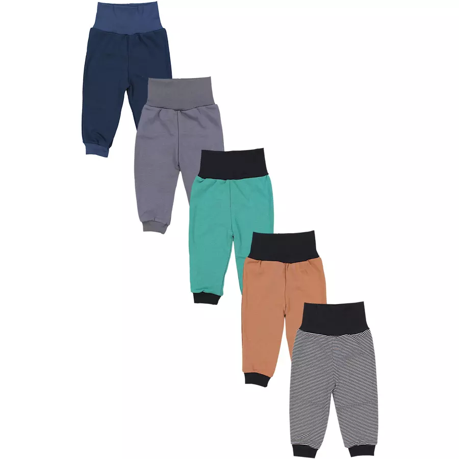 TupTam Baby Lange Pumphose 5er Pack graubraun