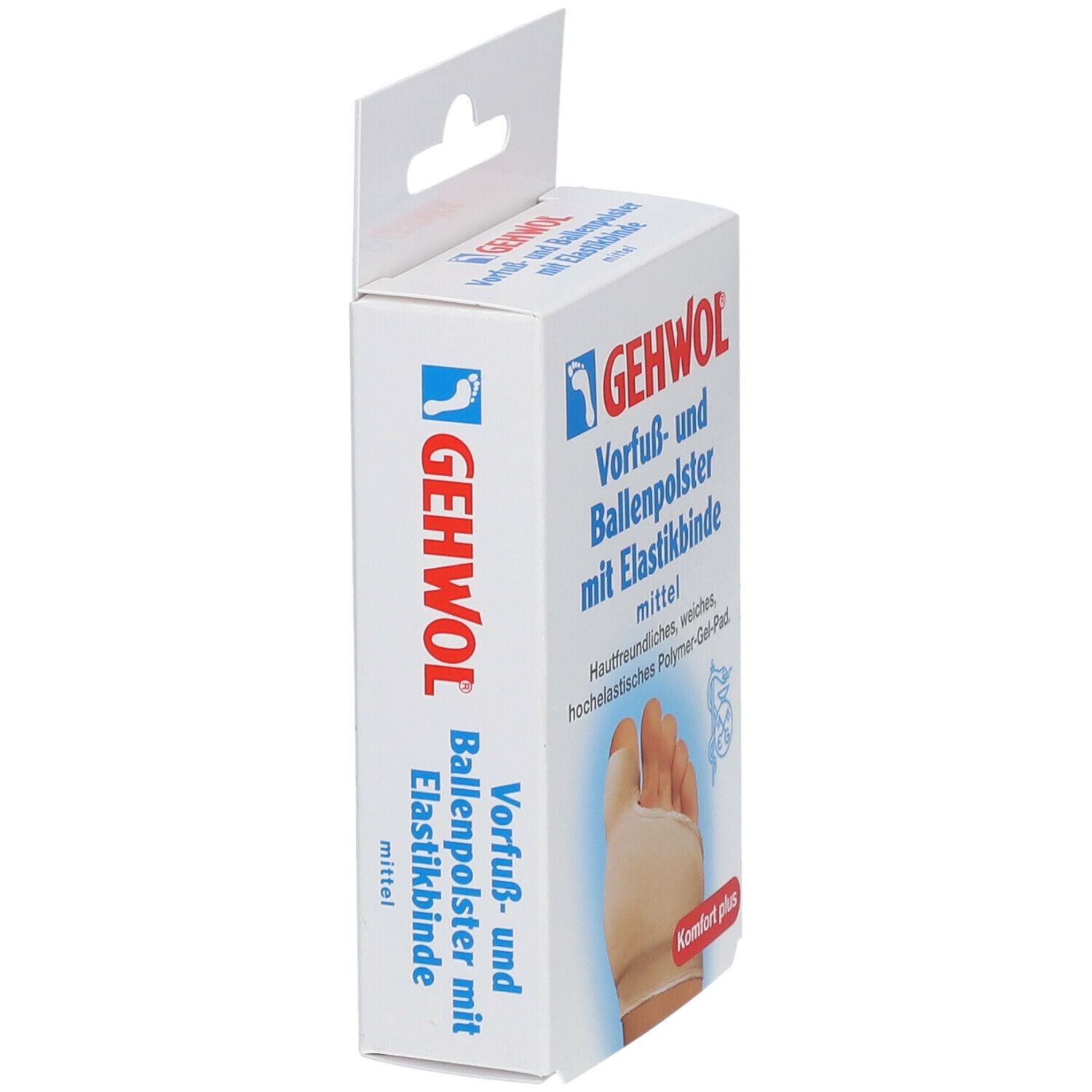 GEHWOL® Vorfuß- und Ballenpolster mit Elastikbinde