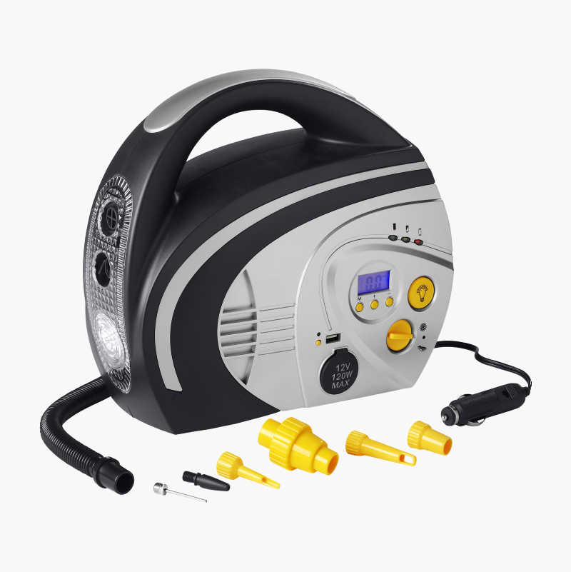 Batteridrevet kompressor, 25–28 l/min