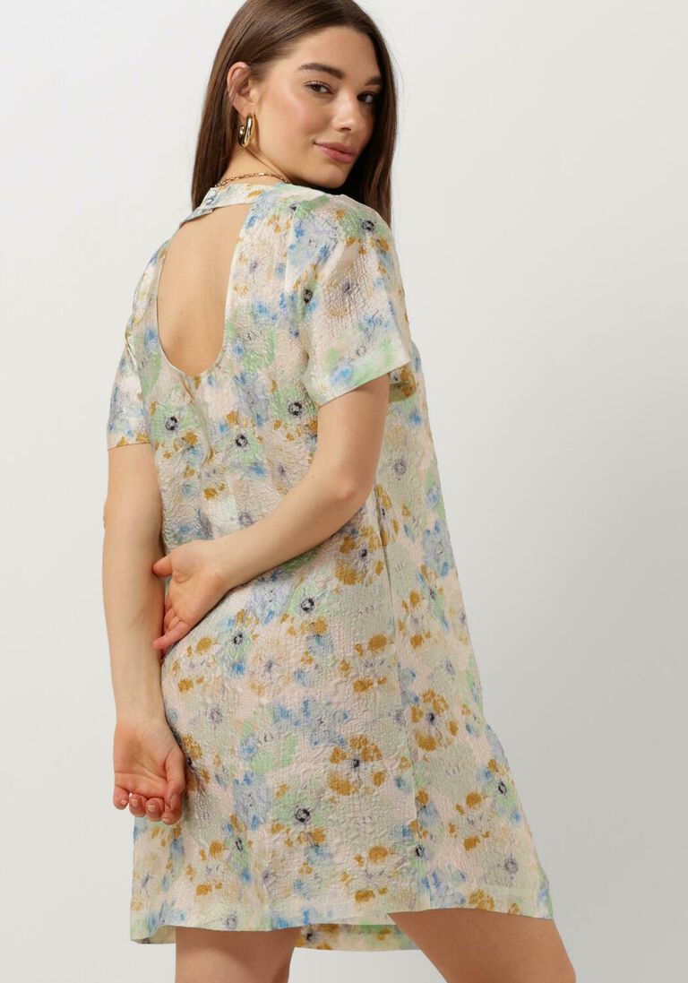 ENVII witte envii mini jurk enwombat ss dress aop 7063