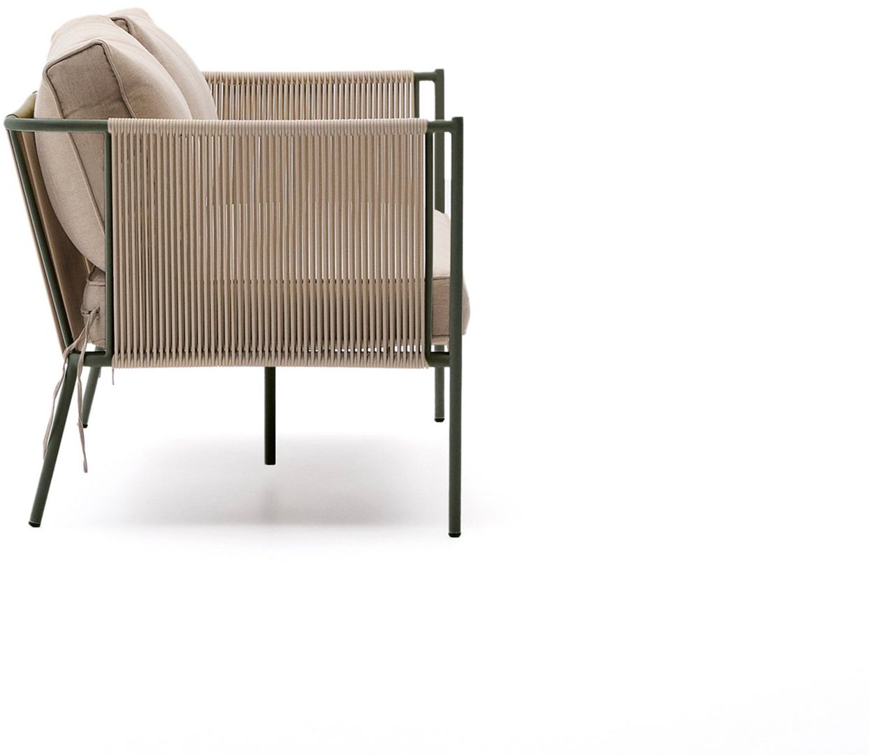 Kave Home   Zivia Outdoor 3-Zitsbank