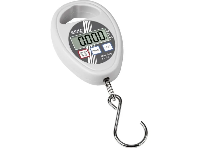 Kern HDB 10K10N C Hængevægt Kalibreret (DAkkS) Vejeområde 10 kg Aflæsningsnøjagtighed 10 g Batteridrevet