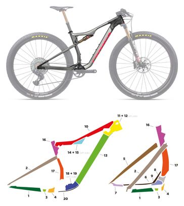 ORBEA OIZ CARBON M10 M20 M30 2019 - L - MAT