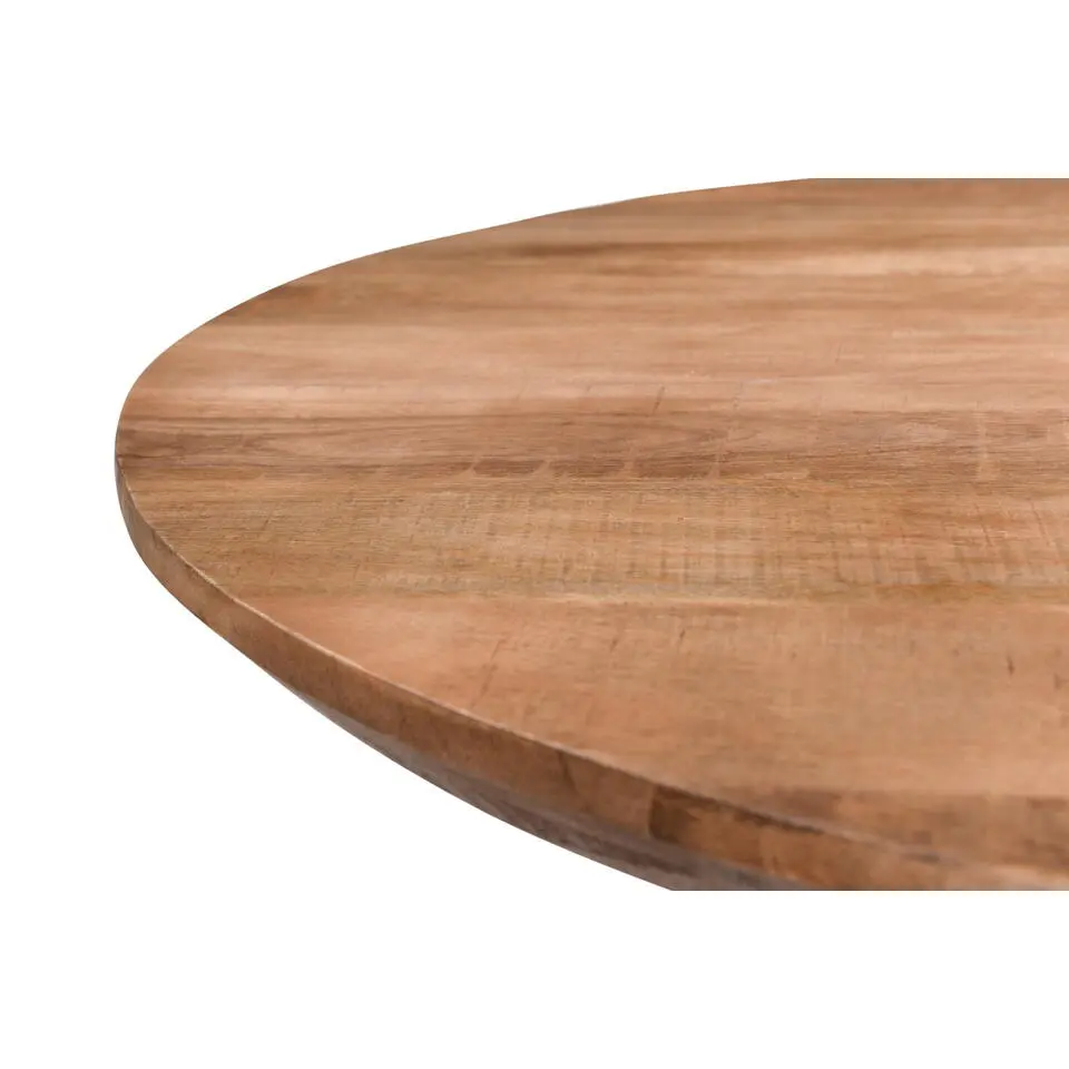 Eettafel Rond 150cm - Naturel Mangohout - Jesper