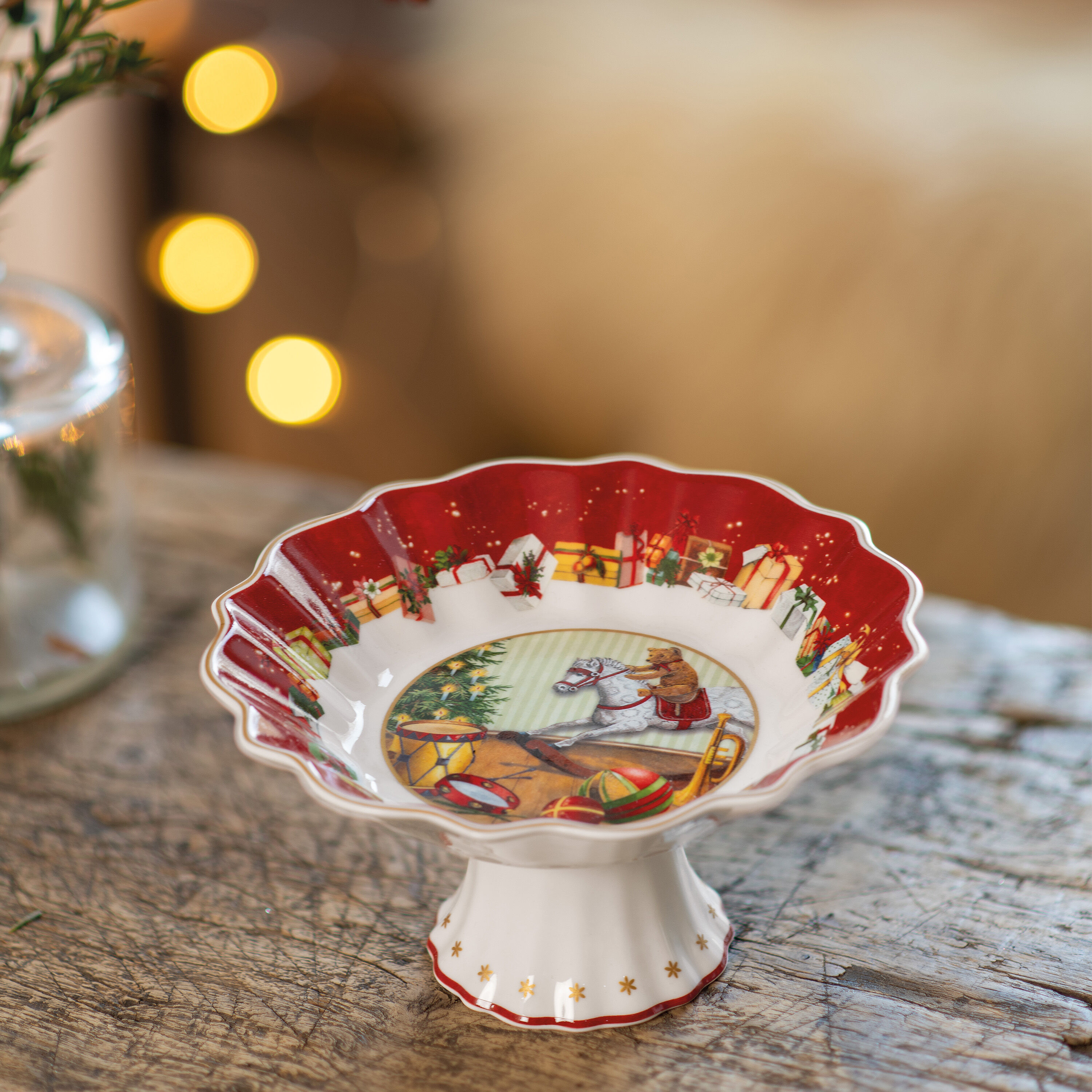 Toy's Fantasy Bowl Multi-colored, 3.8 oz, Premium Porcelain
