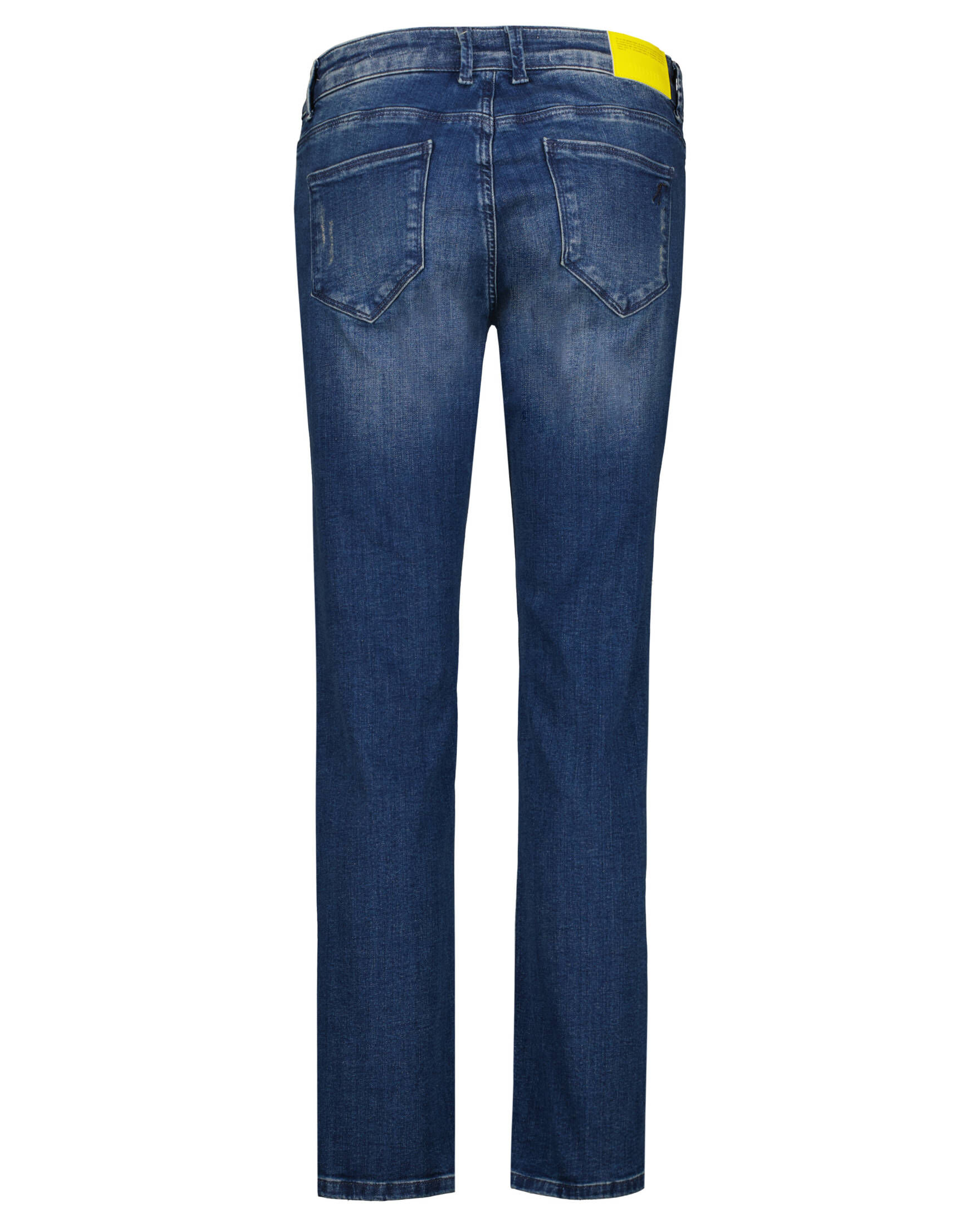 Goldgarn Denim| Damen Jeans ROSENGARTEN STRAIGHT Slim Fit verkürzt