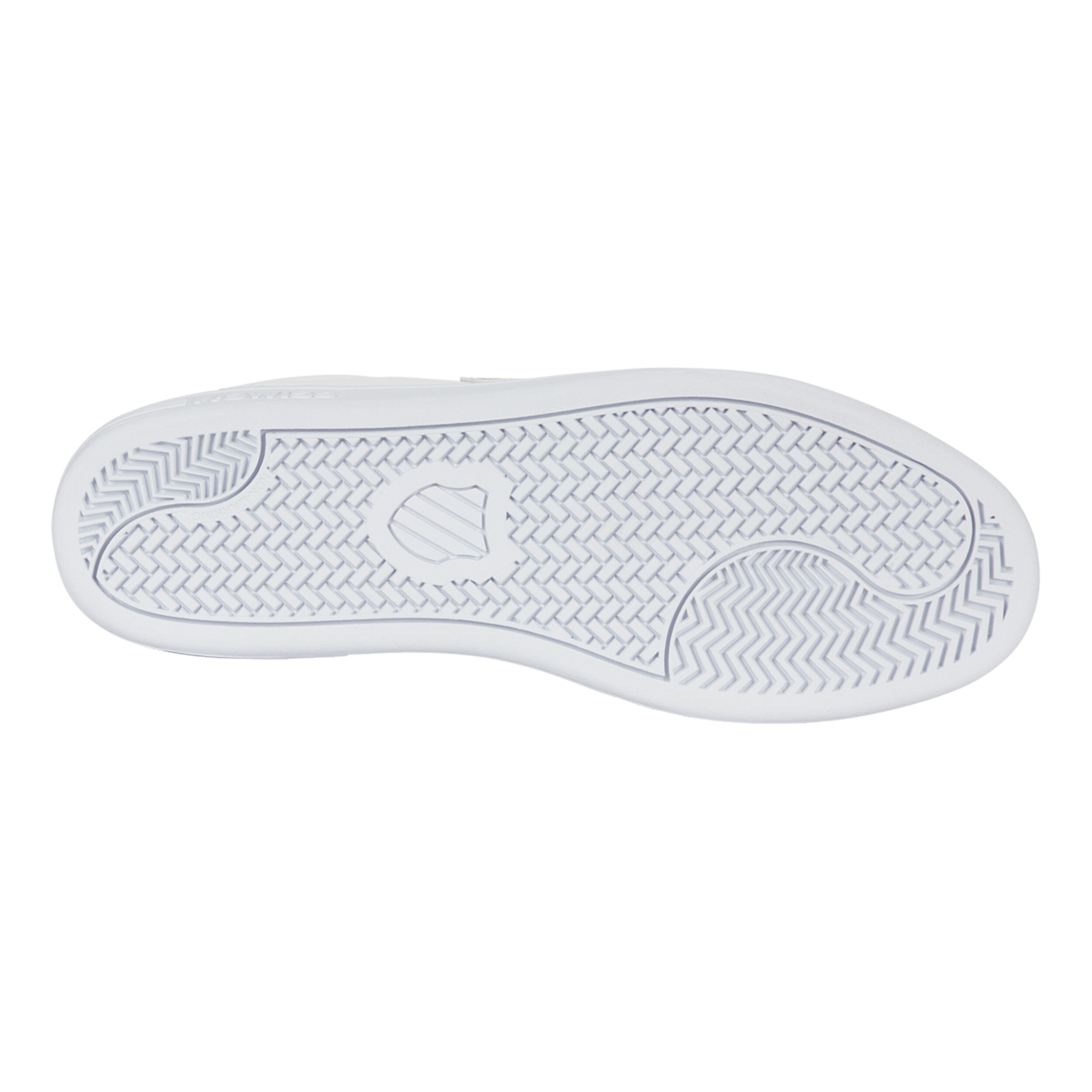 K-Swiss Court Shield II Baskets Hommes - Blanc , Marron