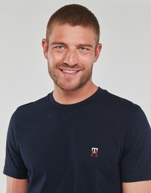 Tommy Hilfiger - SMALL IMD TEE - Marine