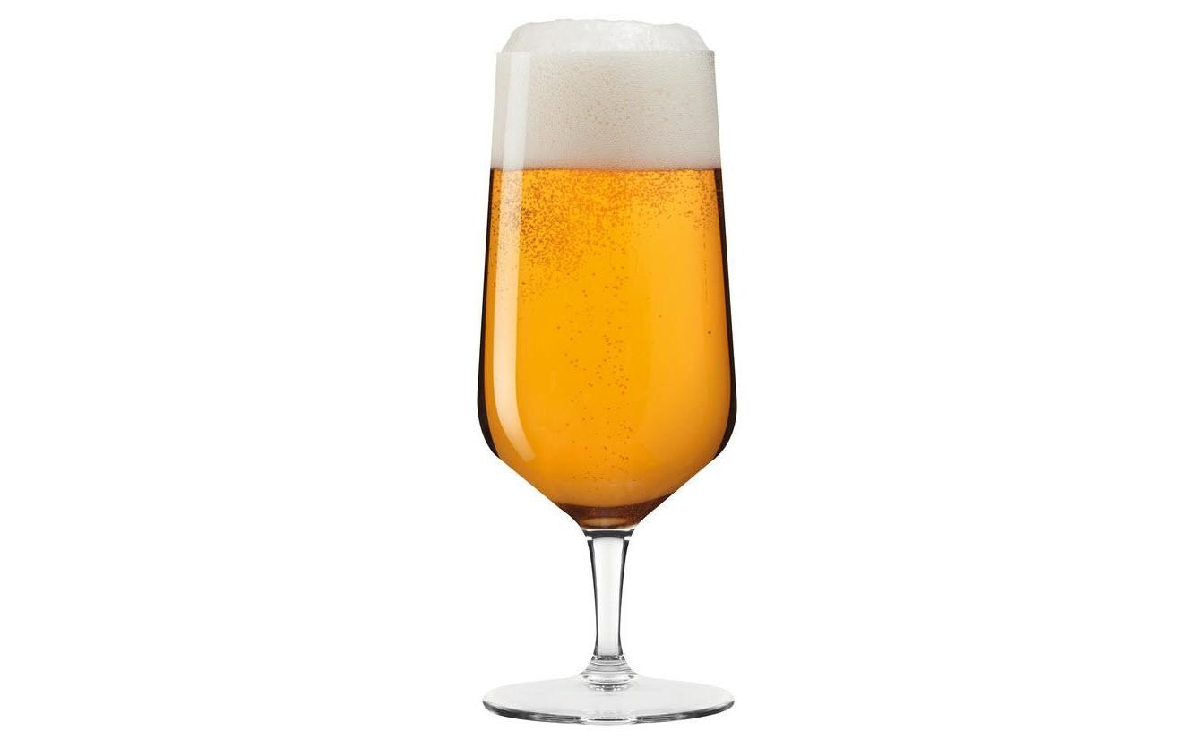 Bierglas Puccini 330 ml, 6 Stück, TransparentBiertulpe aus Kristallglas