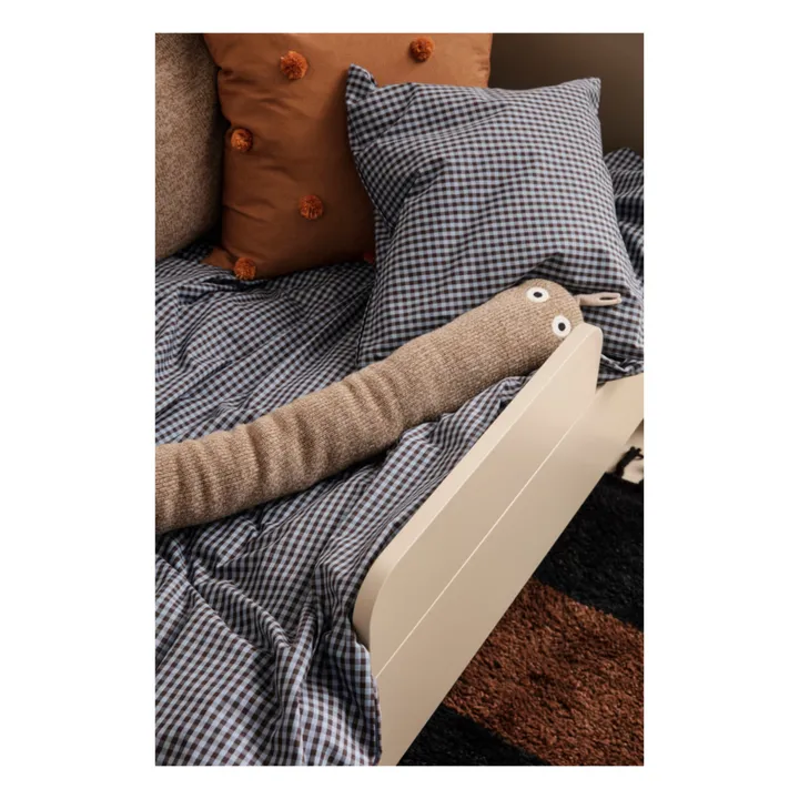Ferm Living Kids Coussin tufté à pois | Jaune moutarde