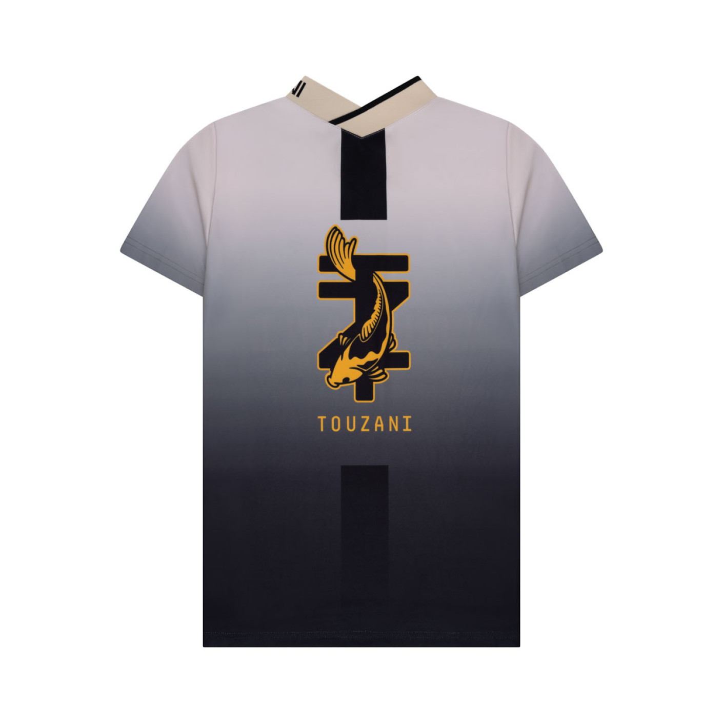 Touzani Taisho Kawarimomo Trainingsset Kids Beige Zwart Goud