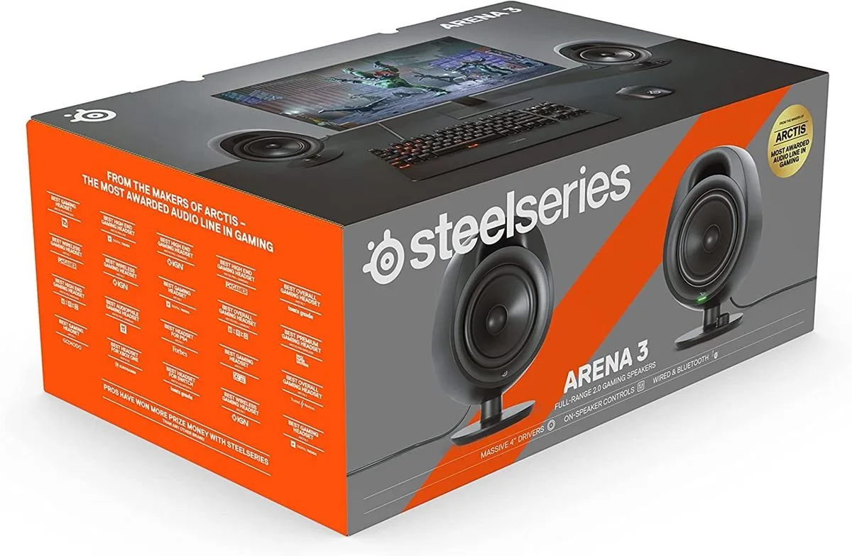 SteelSeries Arena 3 Enceintes PC