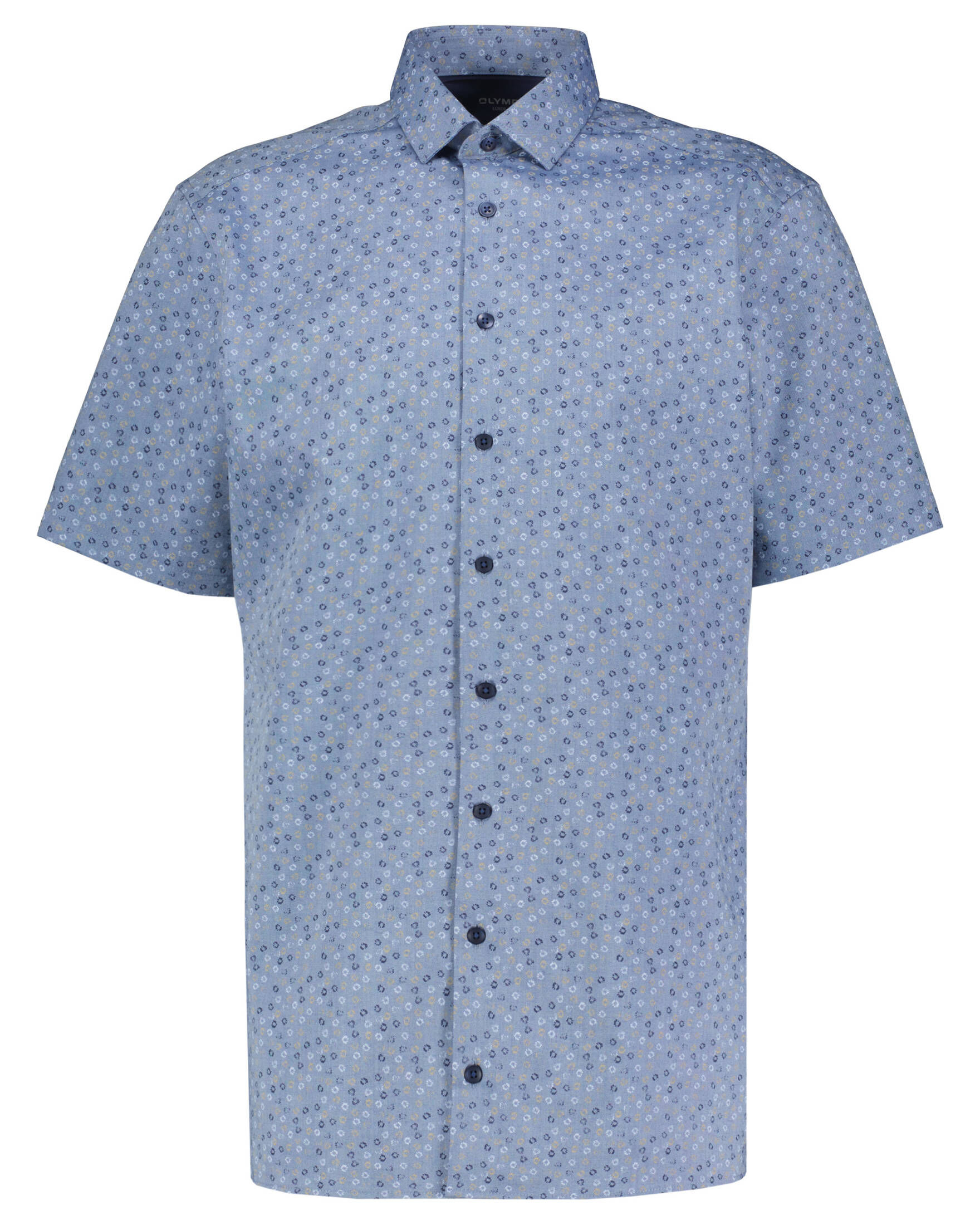 OLYMP| Herren Hemd LUXOR Modern Fit Kurzarm
