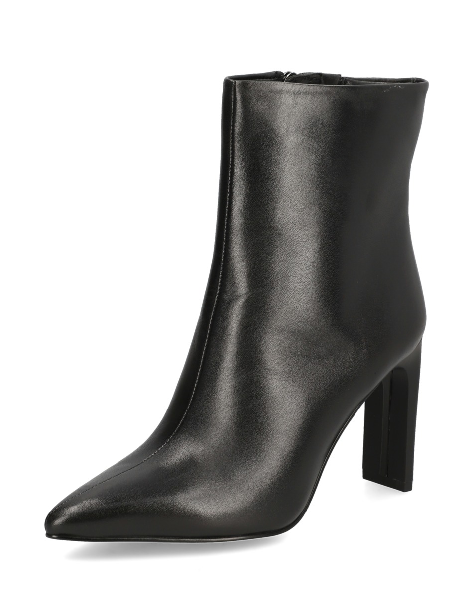 Glattleder Stiefelette