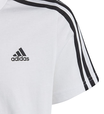 adidas Performance T-Shirt - U 3S - Weiß/Schwarz