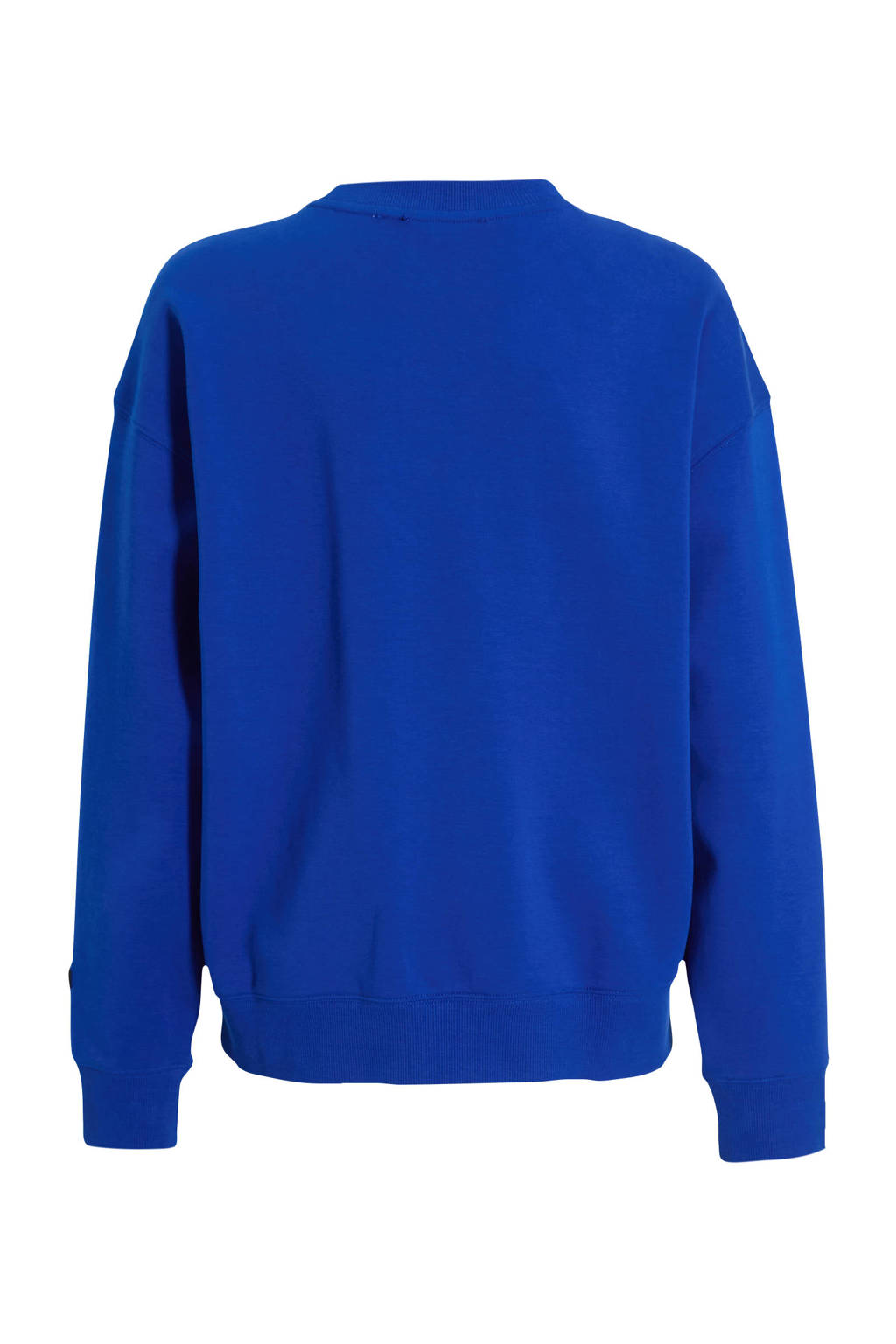 Coolcat Unisex Sweater Vicky met 3D Logo Blauw