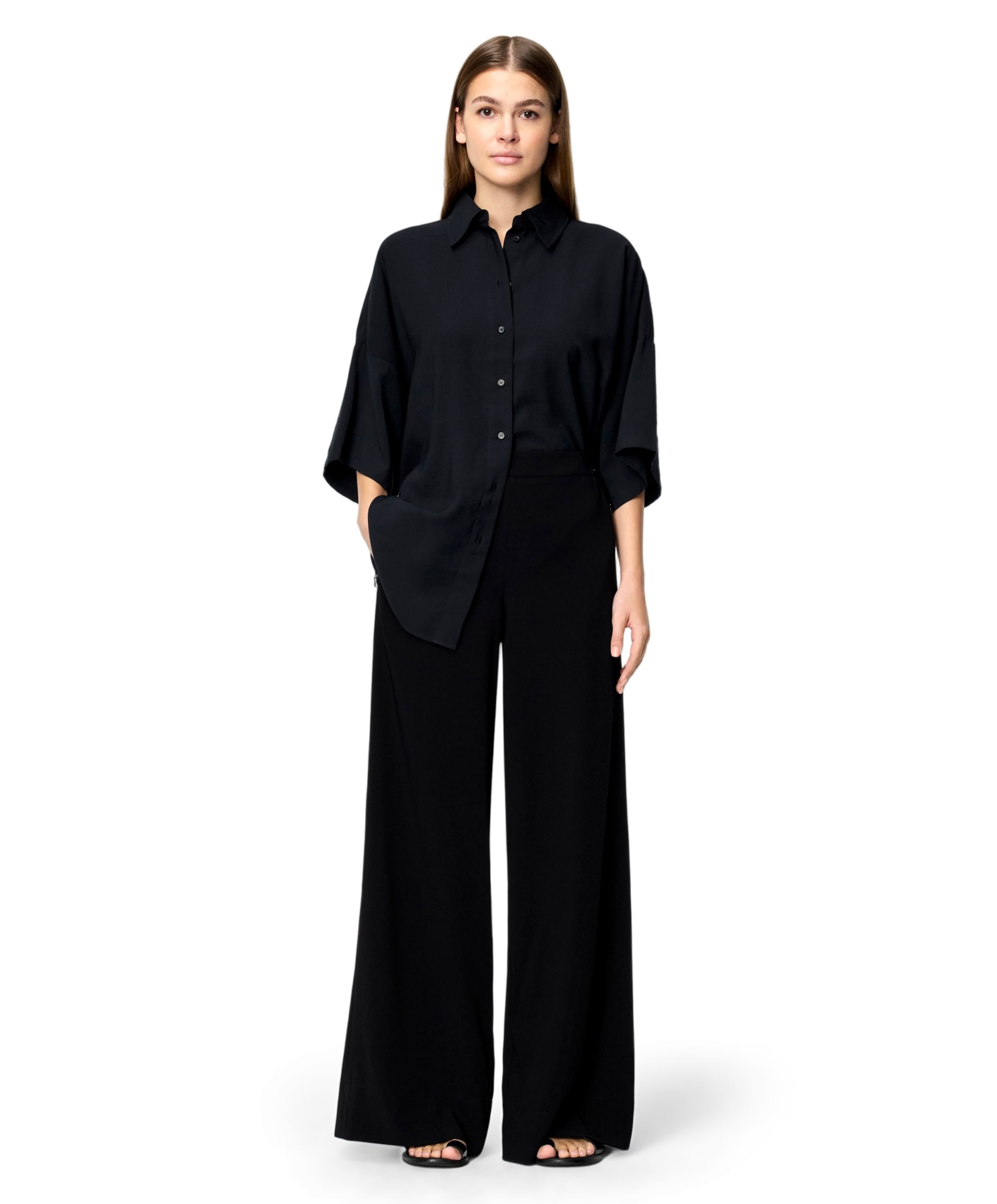 MAC CORALIE dames pantalon zwart